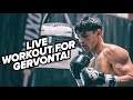 RYAN GARCIA - LIVE WORKOUT FOR GERVONTA DAVIS