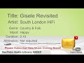 New Free Music 2018 Gisele Revisited South London HiFi Country Folk Happy YouTube Audio Library BG