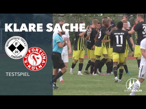 Dritter Sieg im dritten Testspiel | SpVg Frechen 20 - SC Fortuna Köln (Testspiel)