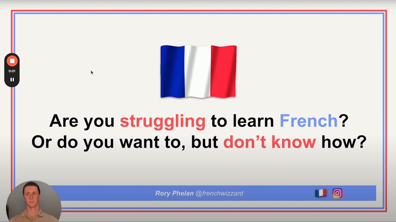 EASY STEPS to Learn French in 12 Months