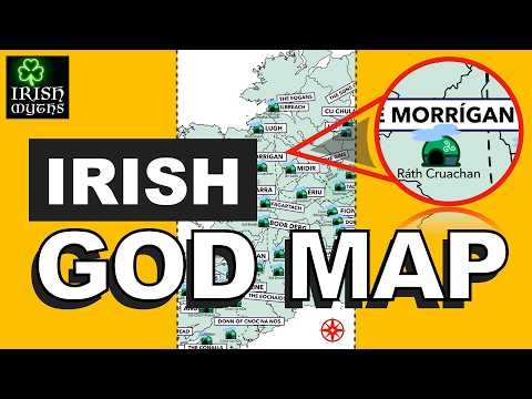 God Map: Fairy Mounds of the Tuatha Dé Danann