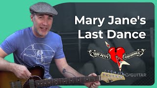 How to play Mary Jane&#39;s Last Dance by Tom Petty &amp; the Heartbreakers Guitar Lesson Tutorial Tribute