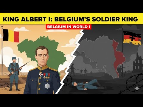 King Albert I -The First Soldier of Belgium. Belgium in ww1