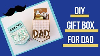 The Best DIY Dad Gift Box You Will  Make for Father's Day!
