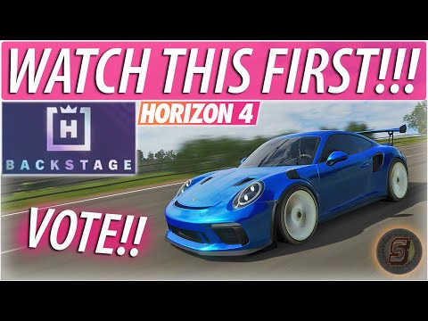Thumbnail for HORIZON BACKSTAGE October 15TH COMMUNITY VOTE Forza Horizon 4 Horizon Backstage Cars FH4 Update 28 by Porsche 911, Porsche 911 GT3, Ferrari, Porsche, Ferrari 599, Ferrari 599XX, video, Car, vide, video i