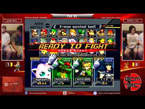 Hexa Heat Gaming Presents: PGA #1 Stuff + Bino vs Nathan + Lee - Melee Doubles: Winners Round 1