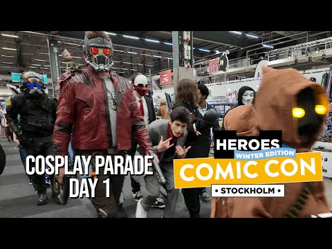 Cosplay Parade @ Comic Con Stockholm | Day 1 - Friday