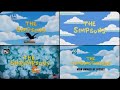 THE SIMPSONS Full Opening Sequence Evolution Variations Updated Version 2 0