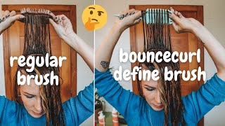 bounce curl define styling brush on wavy hair ~ is it worth the hype or should you save your money?💲