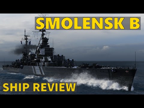 Smolensk B - T10 Soviet Auction Cruiser | World of Warships