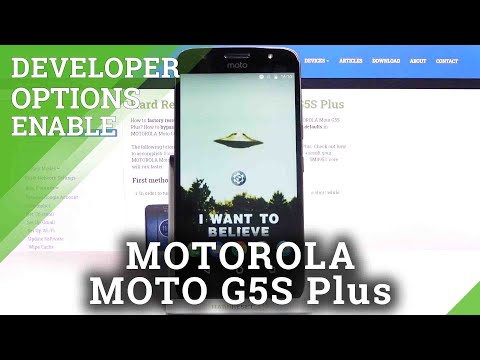 How to Open Developer Mode on MOTOROLA Moto G5S Plus – Find Developer Options