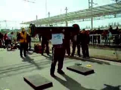 Juha-Matti Järvi | Log Lift Attempt 172.5 kg/380.3 lb In 2007