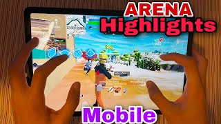 I Played Chapter 3 Season 1 On Fortnite Mobile (Samsung Tab S7 90FPS) Arena Highlights #12