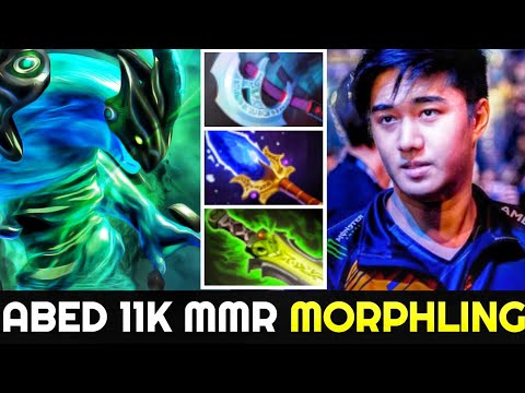 ABED 11K MMR Morphling Outplayed Enemies with Fast Scepter Build 7.26 Dota 2