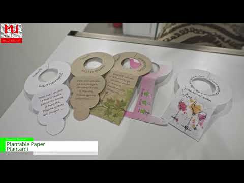[Milano Unica 2023] Plantable Paper - Piantami