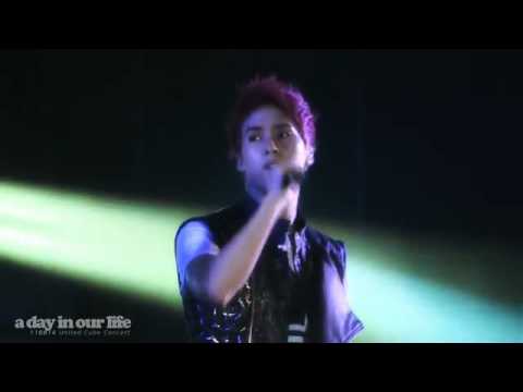 [Fancam] 110814 Dongwoon rap - Fiction ♥ @ Uηitεd Cubε Coηcert