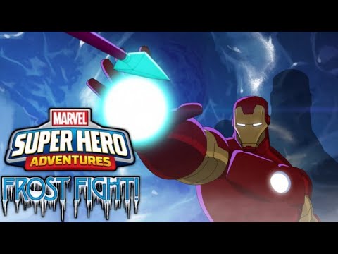 Hulk & Thor meets a Santa lookalike. | Super Hero Adventures: Frost Fight!