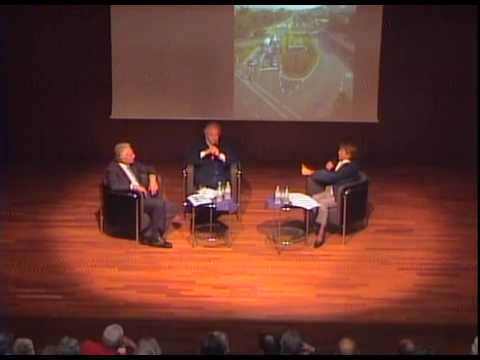 Prof. Dr. Werner Sobek und Alexander Wetzig am 28.6.2015 im Zeitzeugengespräch