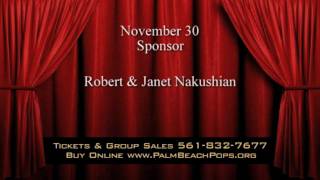 Palm Beach Pops Presents The Music of Burt Bacharach, Cole Porter & More