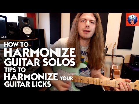 How to Harmonize Guitar Solos - Tips to Harmonize your Guitar Licks