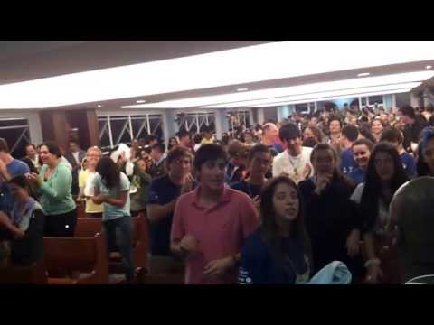 Semana Missionária JMJ2013 - missa de sexta-feira 19/07/2013