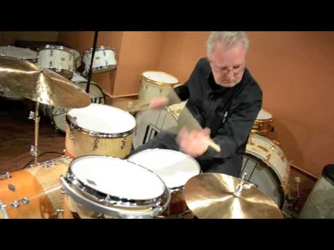 Steve Maxwell Vintage Drums - (Craviotto 22/13/16/6.5x14" Curly Maple/Mahogany Kit - 02/21/13)
