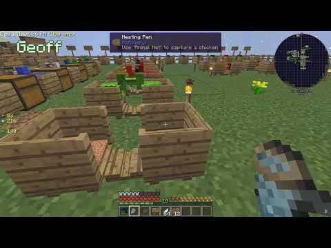 Geoff poops himself then proceeds to throw an Egg. Sky Factory 282