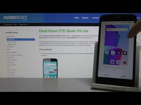 How to Change Default ZTE Blade V8 Lite Theme - Set Additional Theme to ZTE Blade V8 Lite