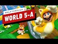 Super Mario 3D World Walkthrough - World 5-A: Chargin' Chuck Blockade is Back