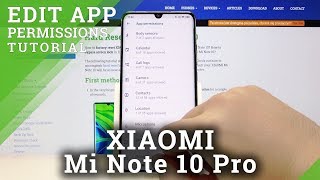 How to Allow App Permission in Xiaomi Mi Note 10 Pro - Change App Permissions