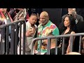 Mike Tyson ARRIVES to Banda music after Isaac Cruz comes out at Spence vs Crawford fight!