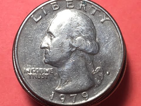 1979 United States Quarter Coins - 1.05 Billion Produced - Mint Marks Filled D - Clear S - Filled S