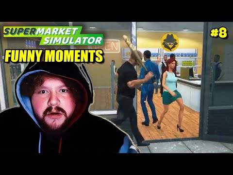 Best of CaseOh Supermarket Simulator! (FUNNY MOMENTS) #8