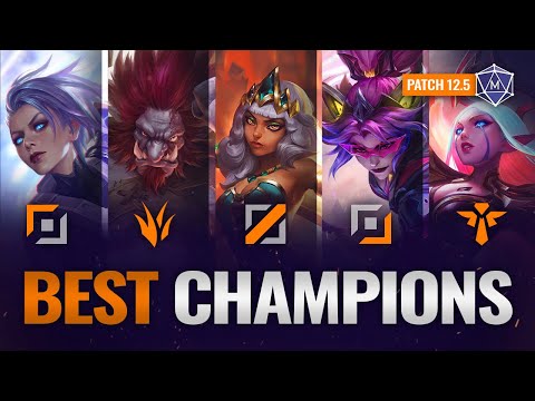 BEST Champions to Play for EVERY Role in Patch 12.5 Season 12
