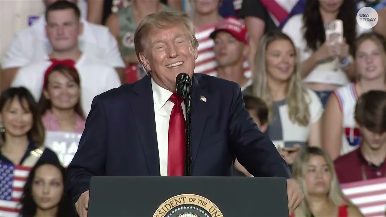 Trump shares reaction to Supreme Court keeping White House ballroom construction on track with rally
