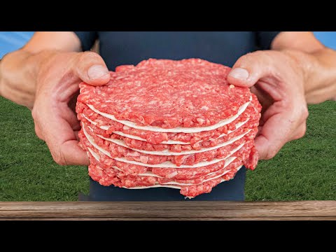 BIG MAC Taco made on the Flat Top Griddle