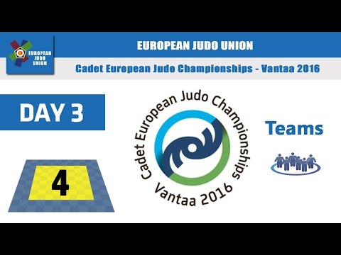 Cadet EJC - Vantaa 2016 - Teams - Mat 4
