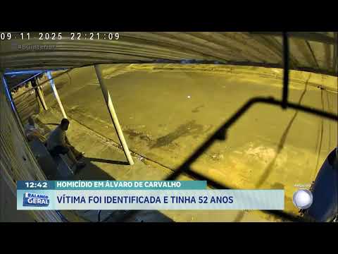 Homicídio em Álvaro de Carvalho: vítima foi identificada e tinha 52 anos
