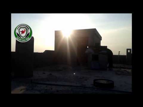 تدمير كاسحة ألغام في منطقة الكم في ريف حمص من قبل لواء معاوية بن أبي سفيان بالاشتراك مع لواء الحق