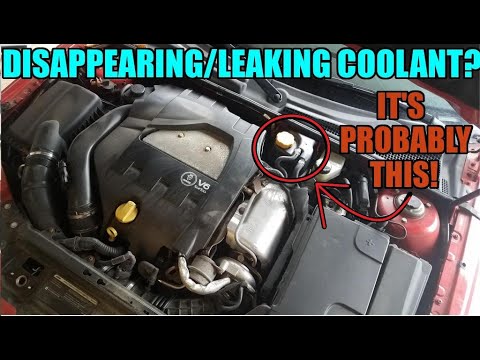 SOLVED my Saabs Mystery Coolant Leak!