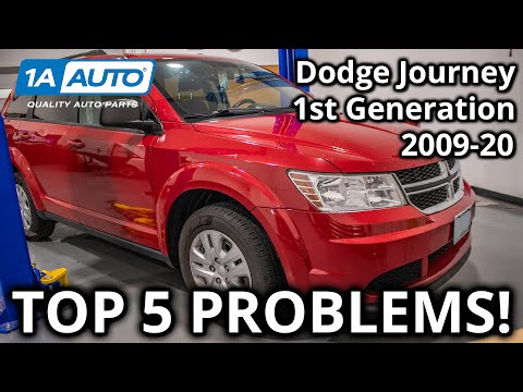 Top 5 Problems Dodge Journey SUV 1st Generation 2009-20