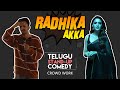 Radhika Akka | Telugu Stand up comedy Ft. HOODY | Crowd work & Magic