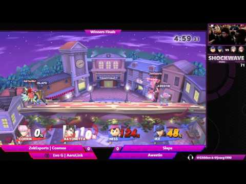 SW Plano 71 - Slaps + Awestin vs CosmicCosmos + AeroLink - Winners Finals Smash 4