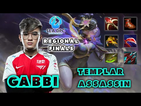 GABBI | T1 | Templar Assassin | 2x RAMPAGE | Game 3 | Regional Finals SEA | META | FULL GAME