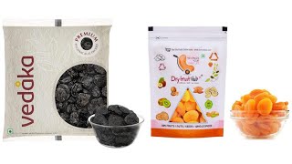amazon product review/dryfruits/dry fruit hub apricot or vedaka pruness/