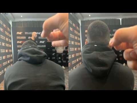 Fabjan Sprda i Provocira Aleksandra Ilica Dzokera Pre Meca