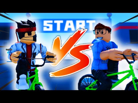MATÝSEK A TÁTA ZAVODNÍ NA KOLE !! @bozi (Bike of Hell - ROBLOX)