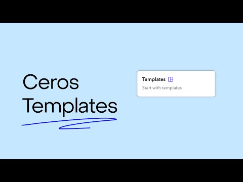 Ceros Templates