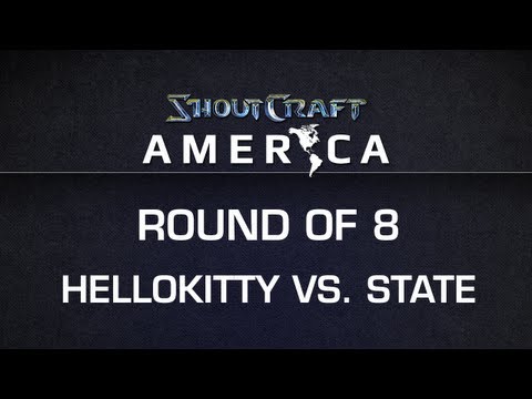 ShoutCraft America - RO8 - Hellokitty vs. State - BO5