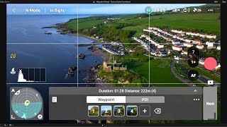 Master Cinematic Drone Shots with DJI Waypoints | Dunure Castle Reveal Tutorial